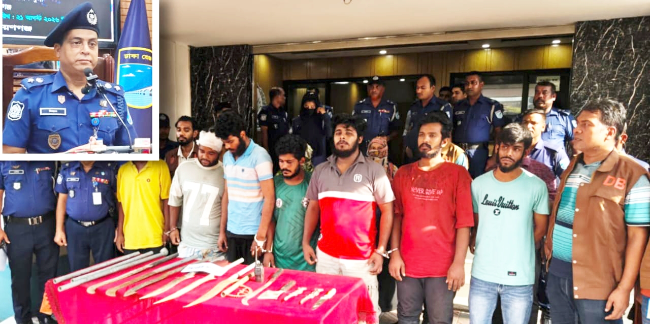 পুলিশ সুপারের কঠোর নির্দেশনায় দ্রুত সময়ে বন্দরের বুলবুল হত্যাকান্ডের ১১ আসামি অস্ত্র সহ গ্রেফতার