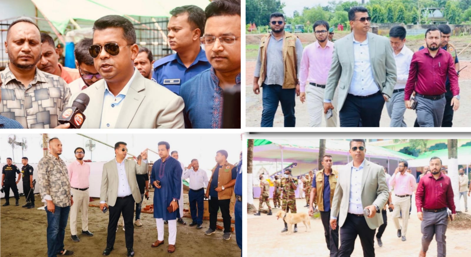 প্রধানমন্ত্রীর সফরকে কেন্দ্র করে চট্টগ্রাম জেলা প্রশাসনের সাত ভেন্যু সহ সকল প্রস্তুতি সম্পন্ন: ডিসি জাহিদ