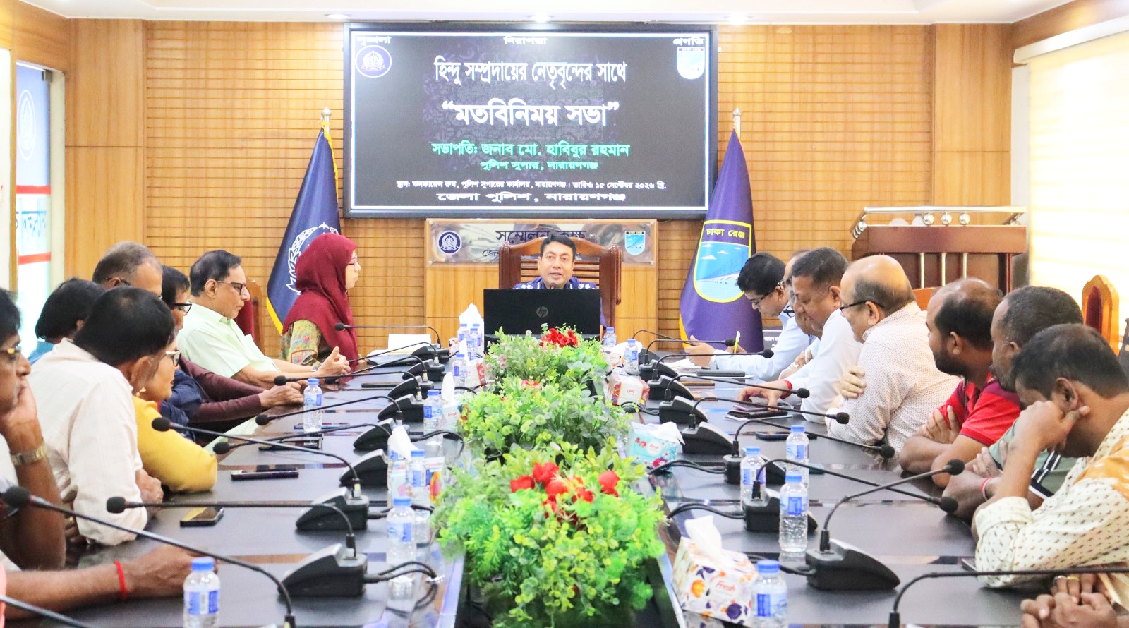 শারদীয় দুর্গাপূজায় কঠোর নিরাপত্তা ব্যবস্থা থাকবে: এসপি হাবিব