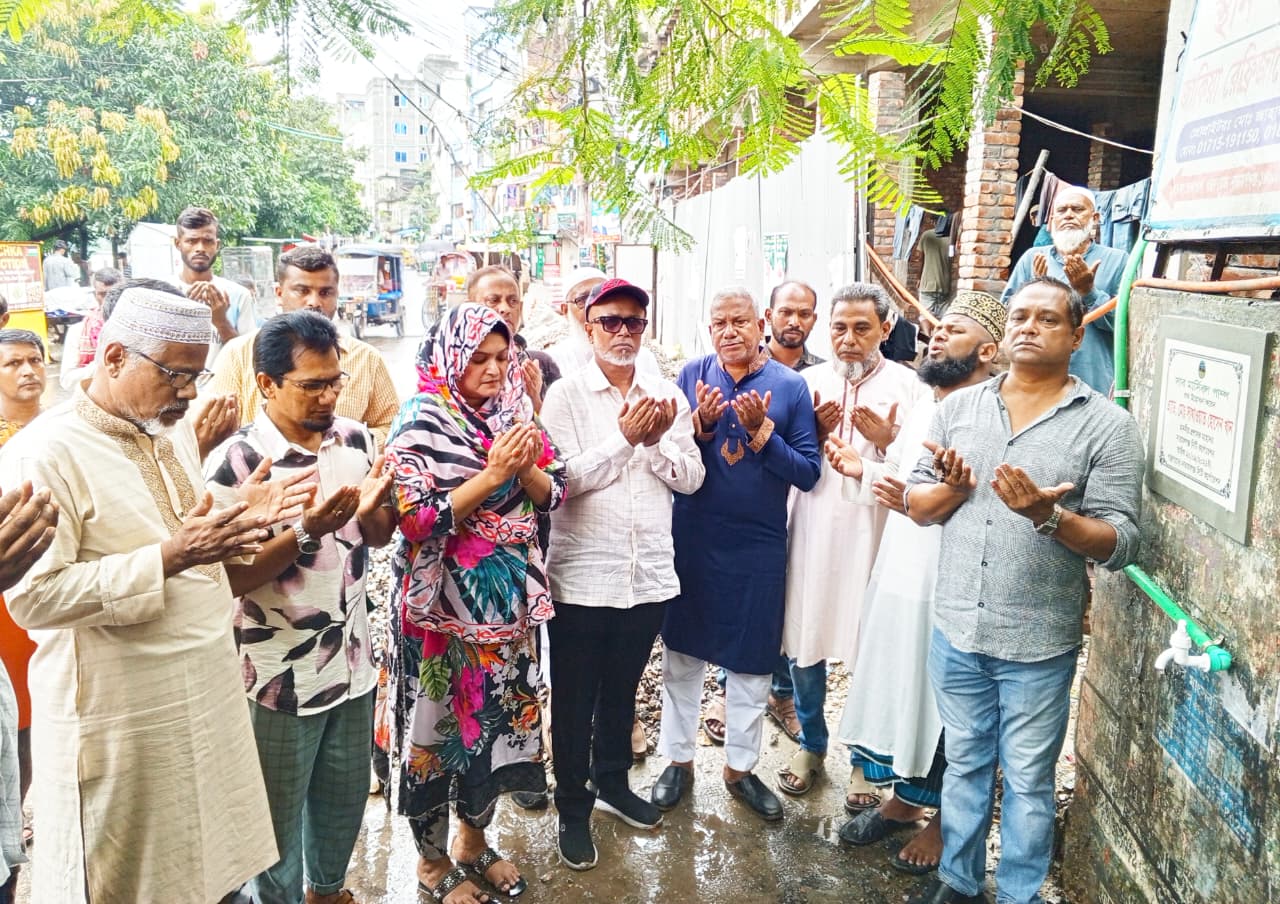 ​নারায়ণগঞ্জ সিটি কর্পোরেশনে সাব মার্সিবল পাম্পের শুভ উদ্বোধন