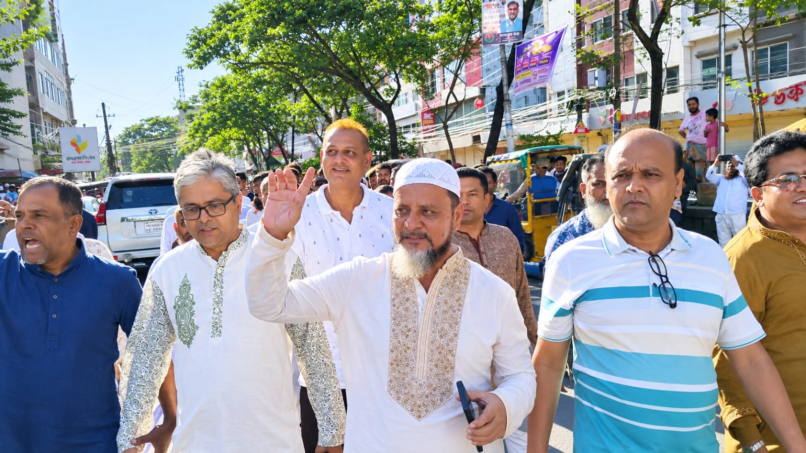 আ.লীগের নৈরাজ্যের প্রতিবাদে আক্তার হোসেনের নেতৃত্বে গোগনগর ইউনিয়ন বিএনপির মিছিল