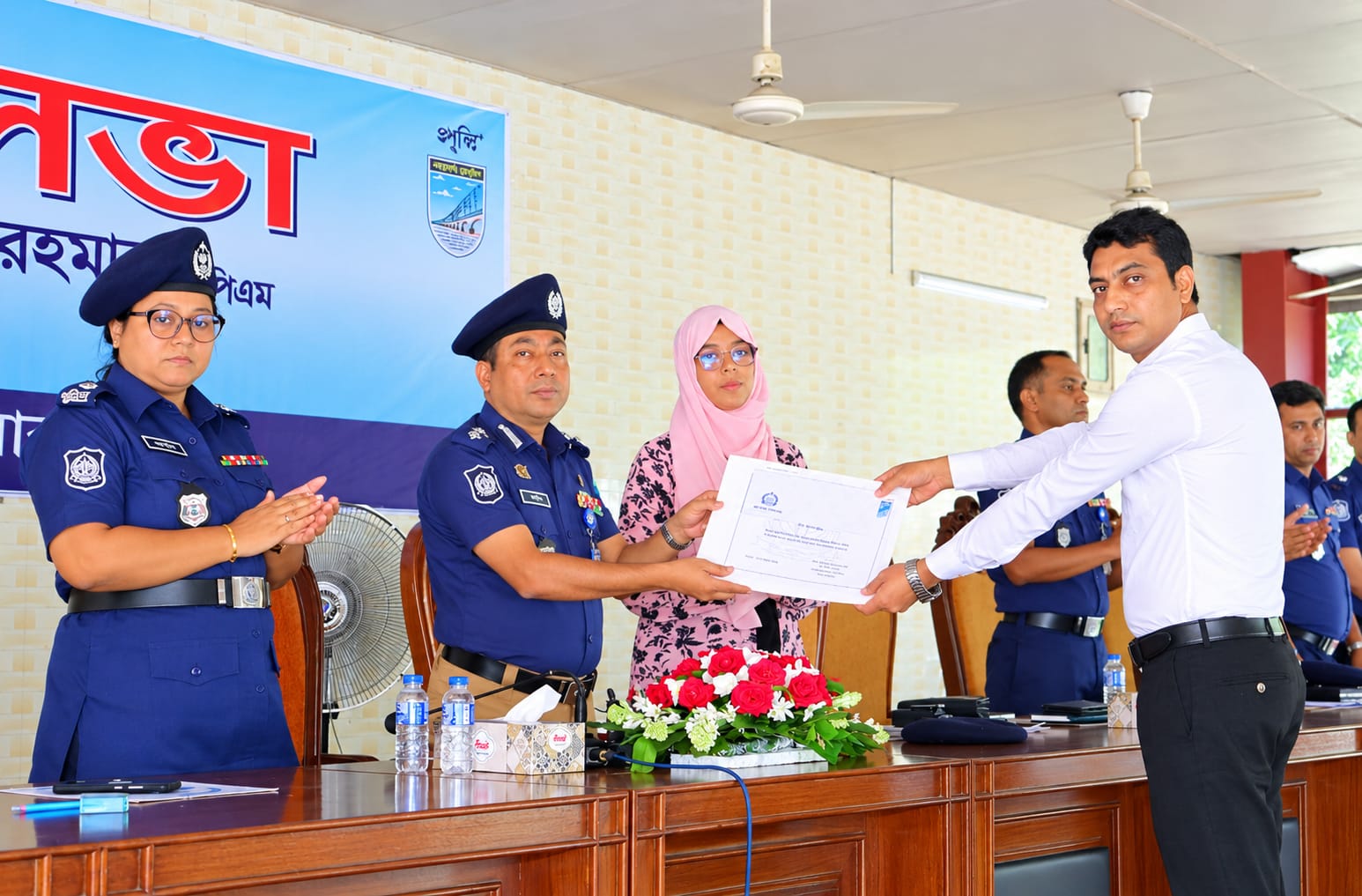 সততা ও নিষ্ঠার স্বীকৃতি: টানা ৩য় বার সেরা ফতুল্লা ডিএসবি’র হুমায়ুন